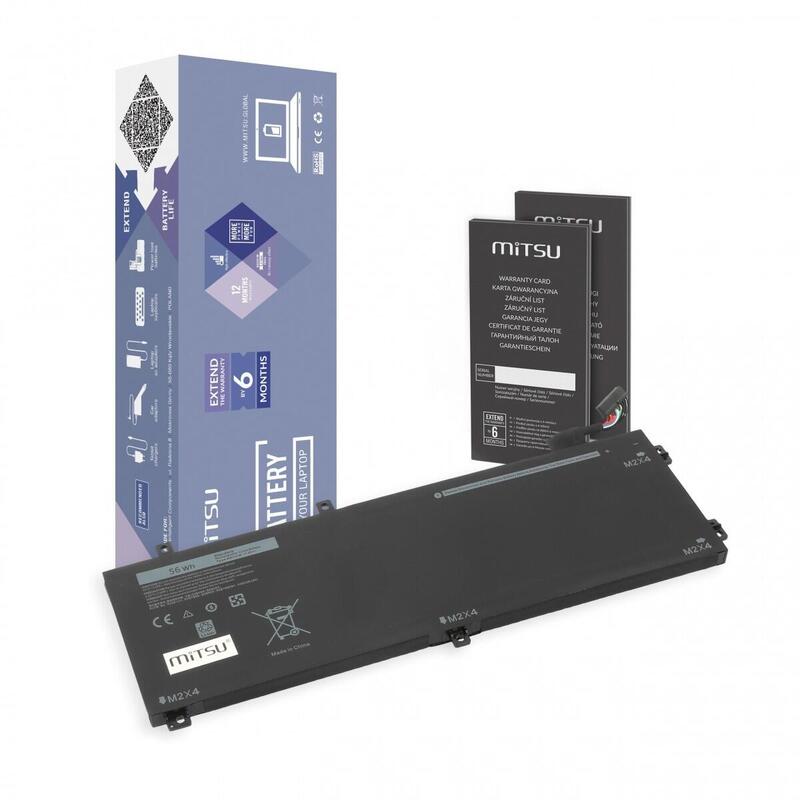Bateria Mitsu Para Dell Xps Rrcgw 4910mah(56 Wh) 11.4v