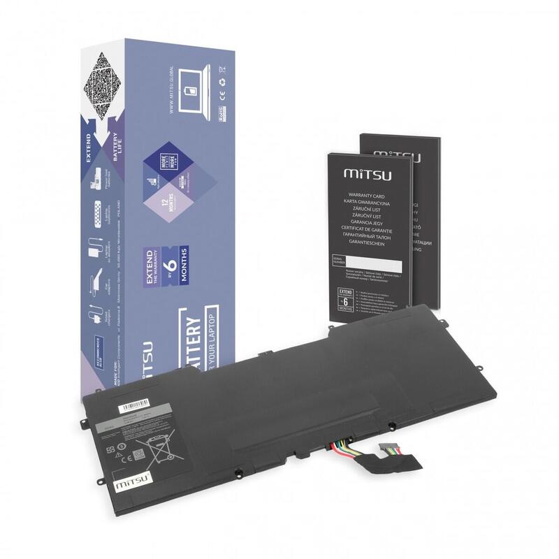 Bateria Mitsu Para Dell Xps13 7400mah(55wh) 7.4-7.6v