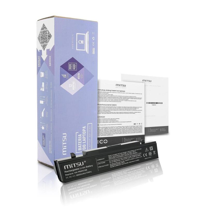 Bateria Mitsu Para Samsung R460 R519 (6600 Mah)