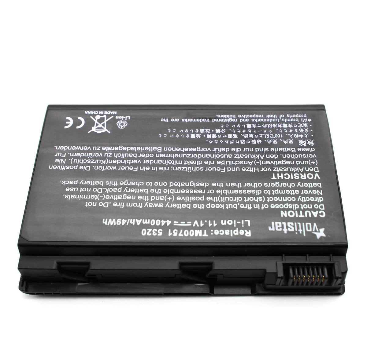 Batería Para Portátil Acer Travelmate 5320 5520 7520 7720 Grape32 Grape34