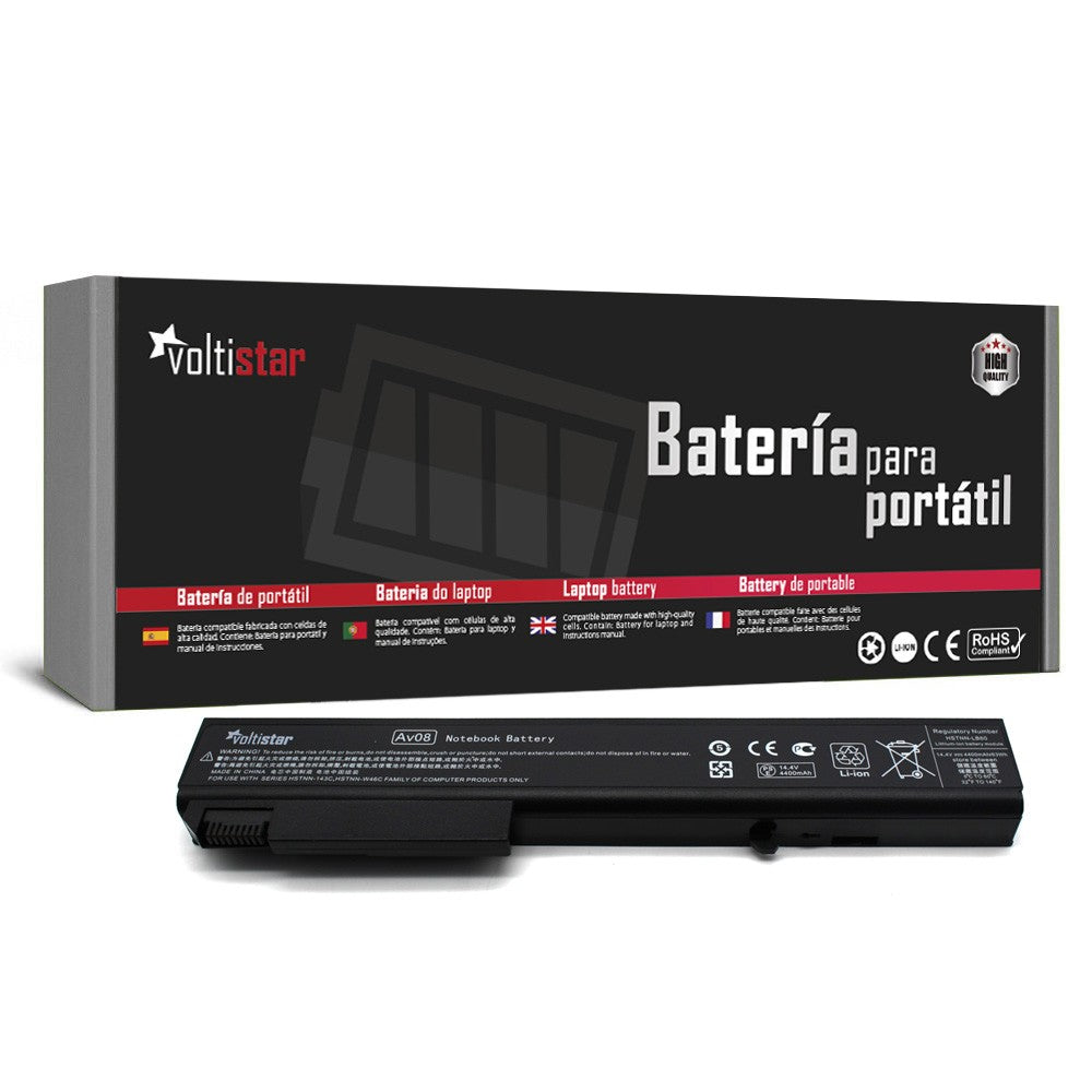 Batería Para Portátil Hp Elitebook 8530P 14.4V 4400 Mah
