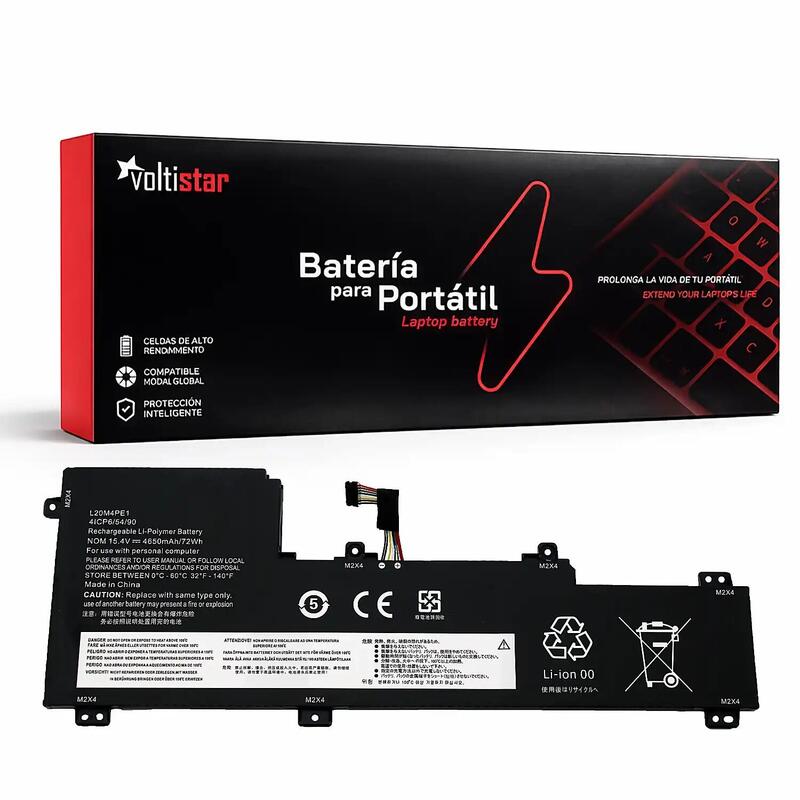Batería Para Lenovo Ideapad 5 Pro 16ach6 16ihu6 16arh7 L20m4pe1 15.44v 75wh