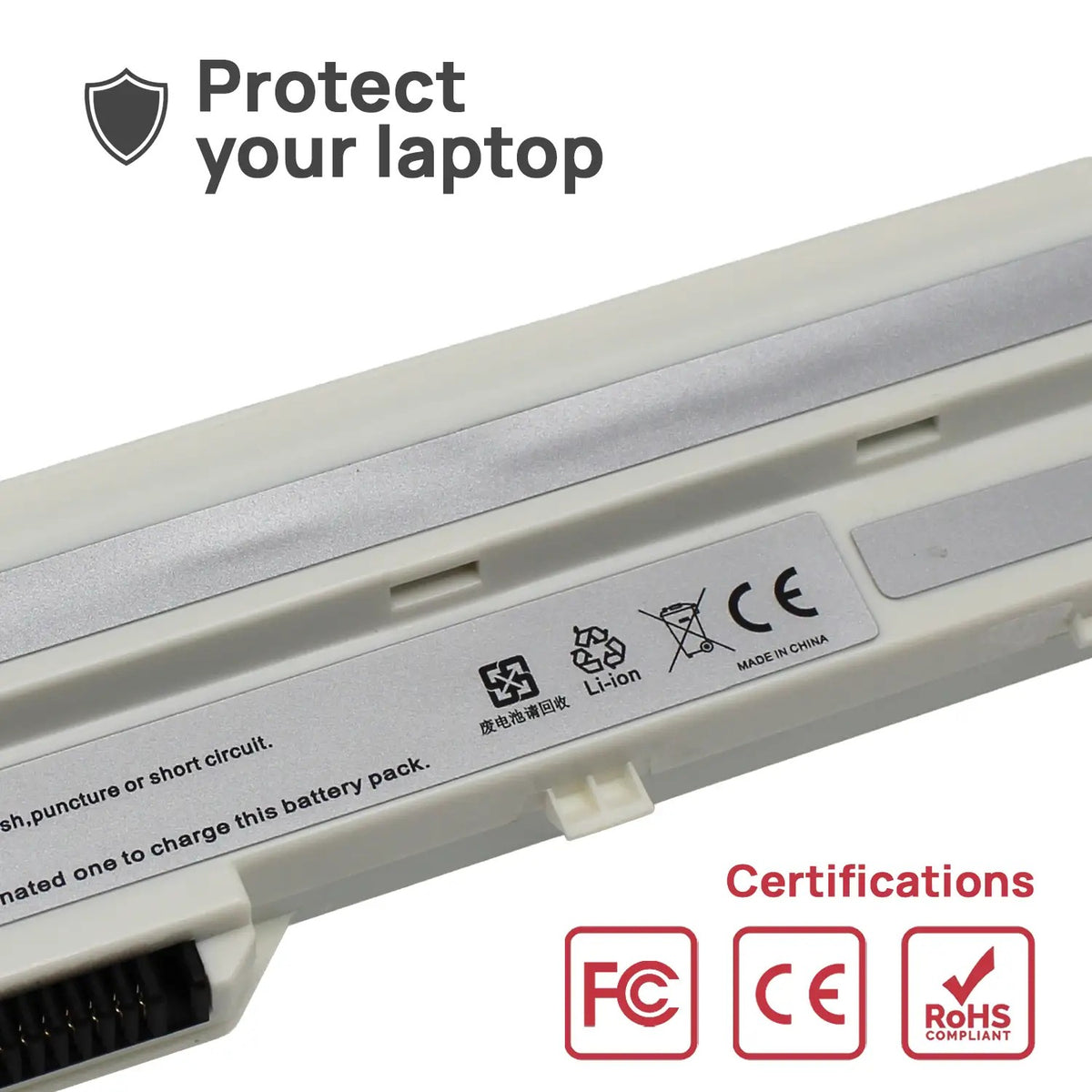 Batería Para Portátil Lg X110 X-110 Bty-S11 Bty-S12 Blanca