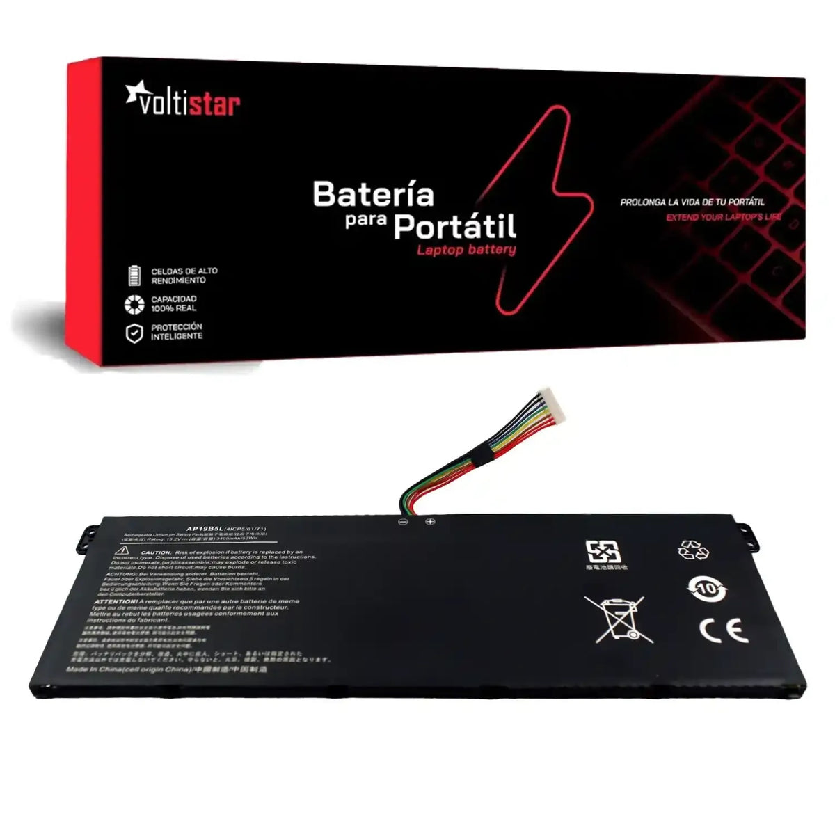 Bateria Para Portátil Acer Aspire 5,Aspire Vero, Travelmate Ap19B5L