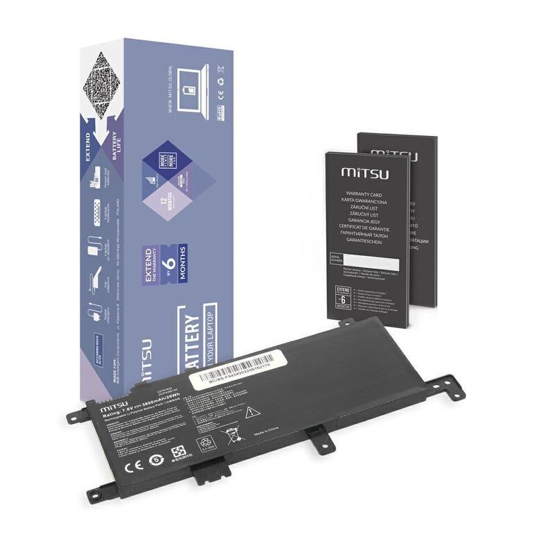 Batería Para Portátil Asus C21n1634 7.6v 3800mah Mitsu