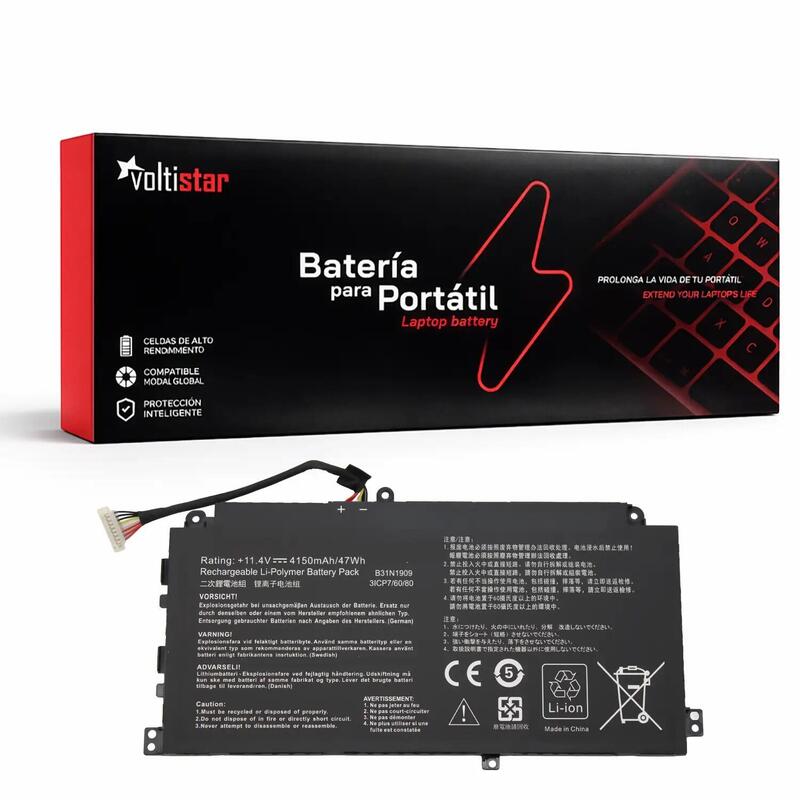 Batería Para Portátil Asus Expertbook P2 P2451 P2451fb B2 B2402cba B31n1909 11.4v
