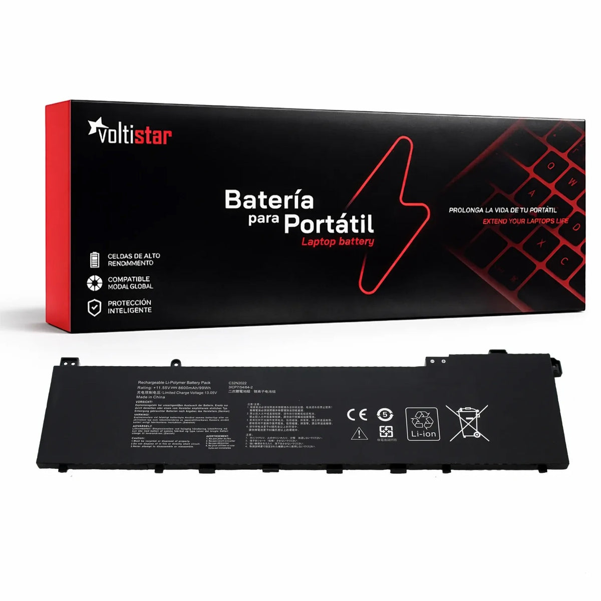 Bateria Para Portatil Asus Vibobook Pro C32N2022