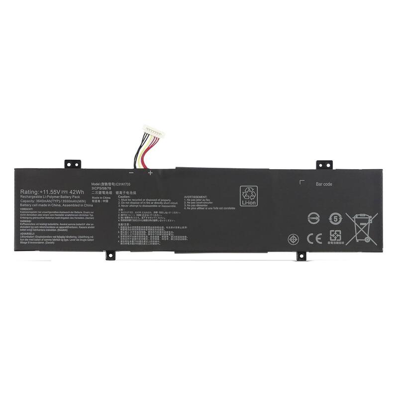 Batería Para Portátil Asus Vivobook Flip 14 Tp412u Tp412ua Tp412fa C31n1733