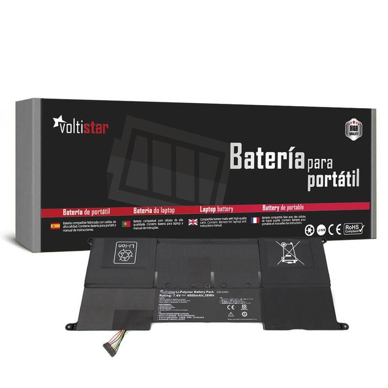 Batería Para Portátil Asus Zenbook Ux21 Ux21a Ux21e C23-Ux21