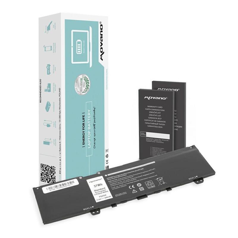 Batería Para Portátil Dell Inspiron 13 7373 11.55v 3200mah Movano