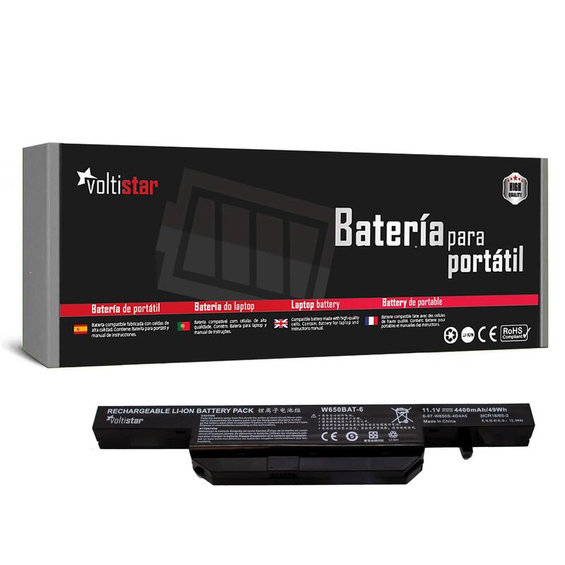 Batería Para Portátil Hasee K610c W650bat 6
