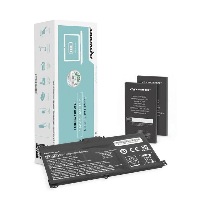 Batería Para Portátil Hp Bk03xl 11.55v 3400mah