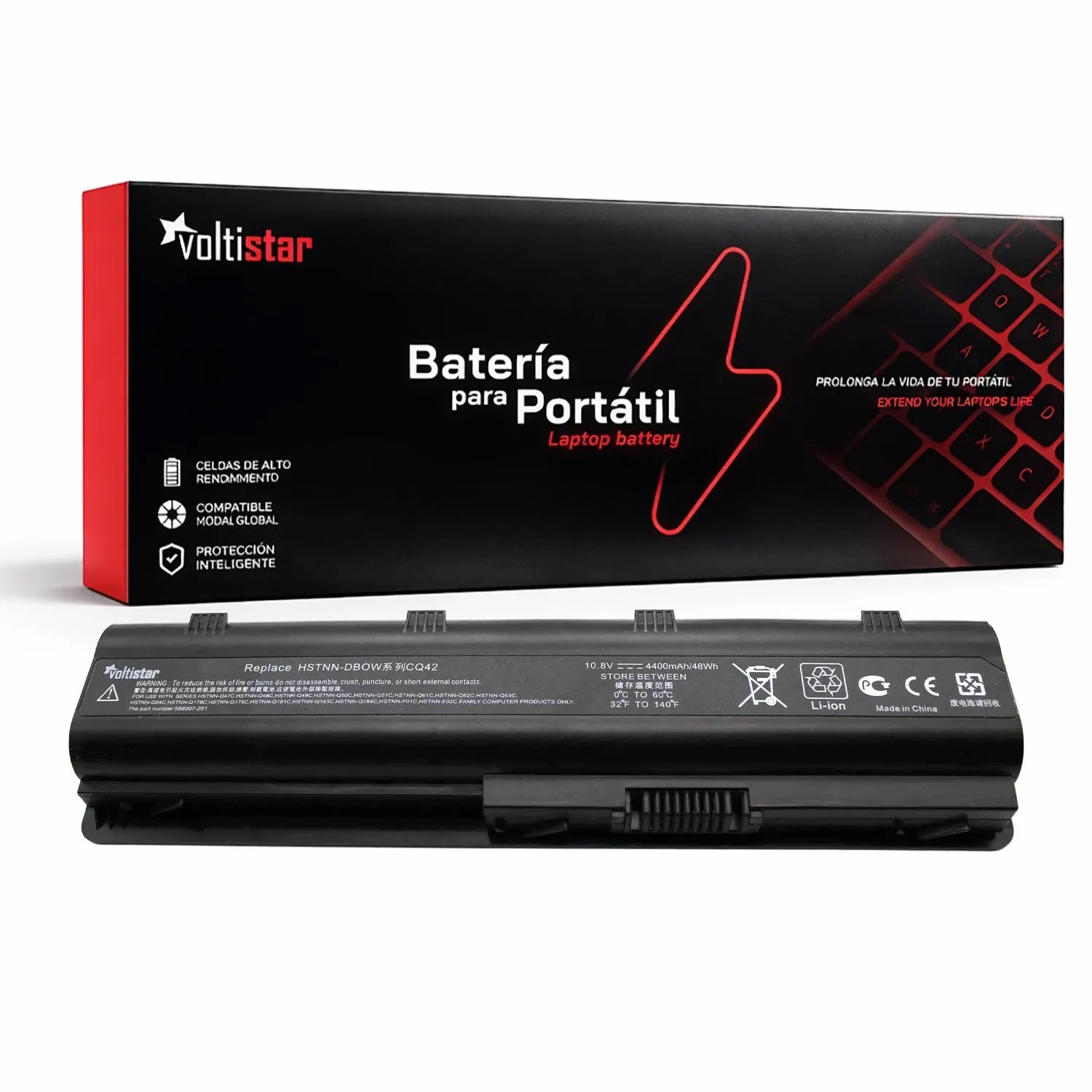 Batería Para Portátil Hp G62 G62T G72 G56 G42