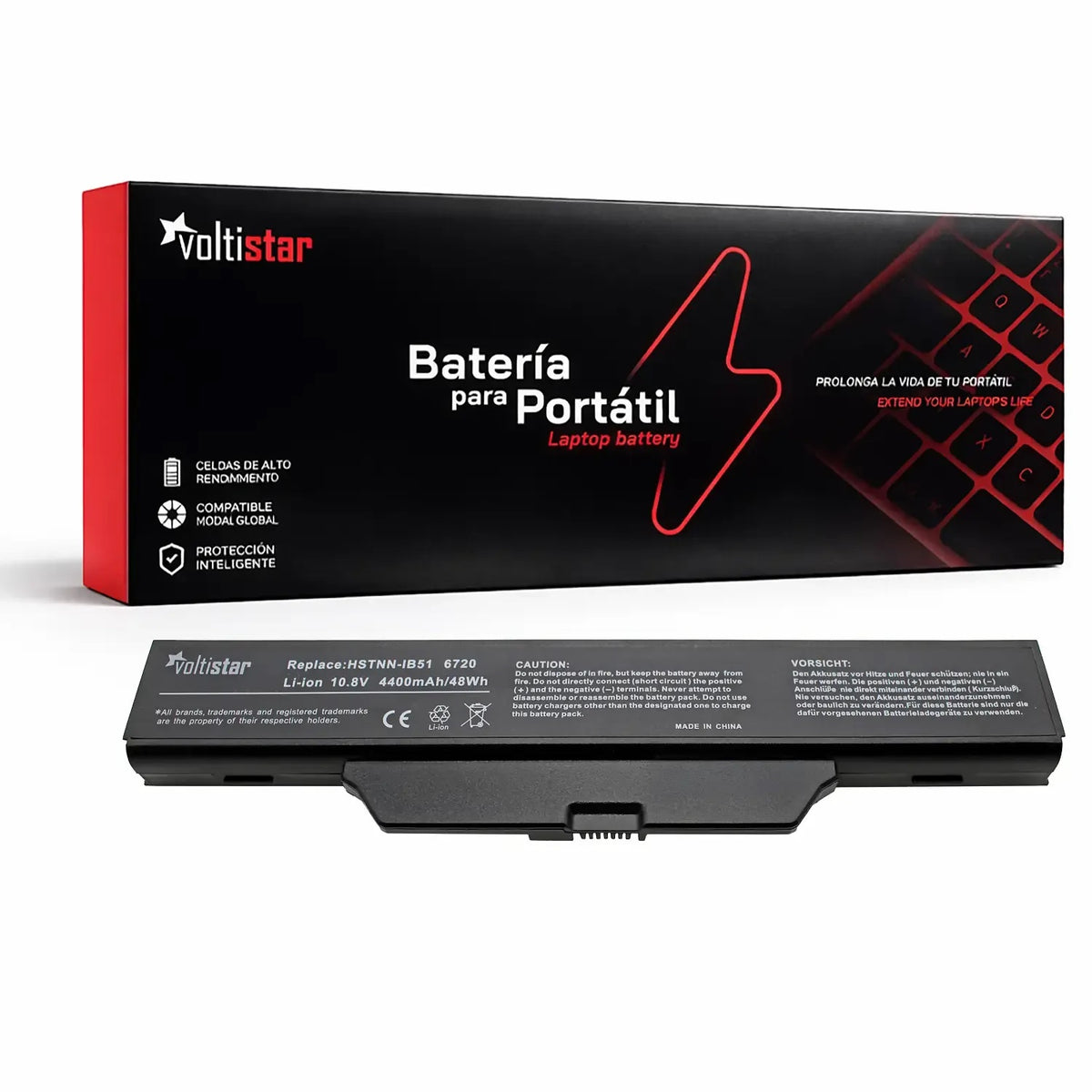 Batería Para Portátil Hp Hstnn-Ib51 Hstnn_Ib52 Hstnn-Ib62