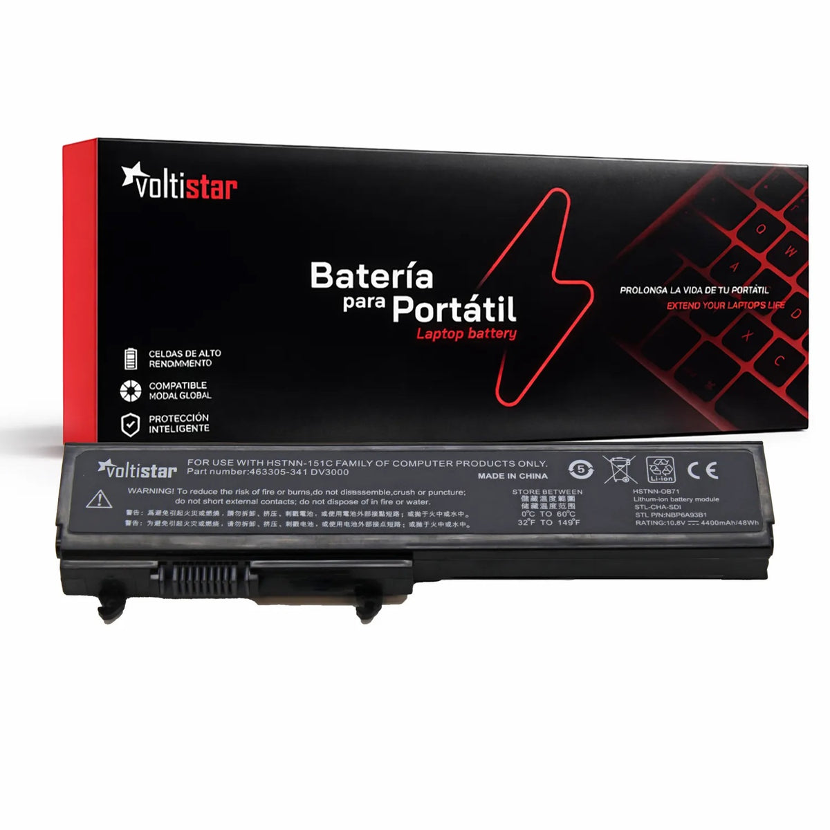 Batería Para Portátil Hp Pavilion Dv3000 Dv3100 Dv3600 Dv3500 Dv3600 Series