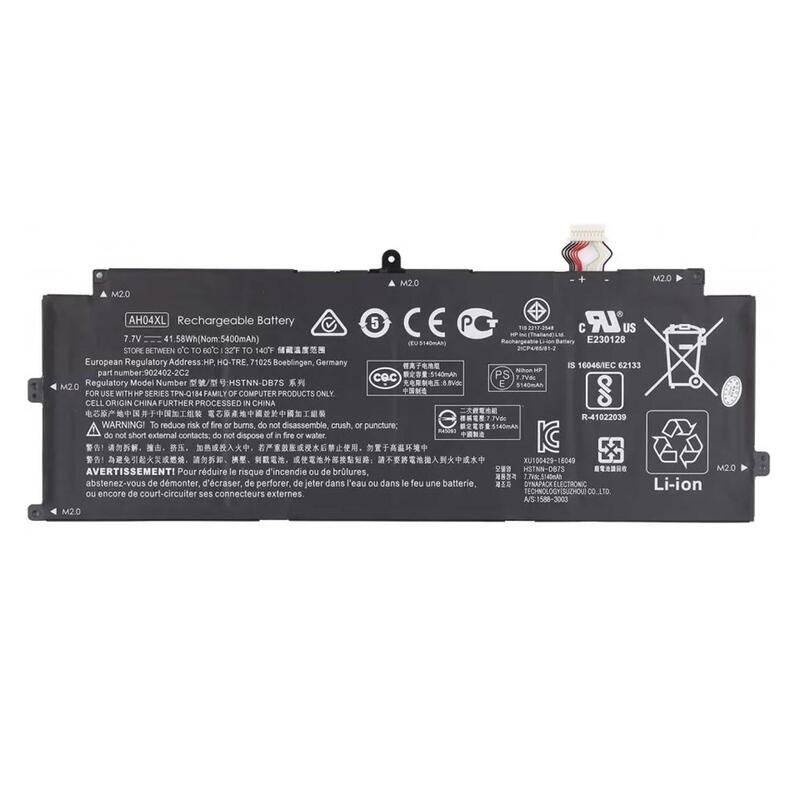 Batería Para Portátil Hp Spectre 12 Series Ah04xl Ah04041xl 902402-2b2 902402-2c2 902500-855