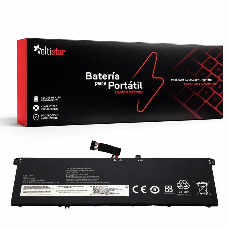Batería Para Portátil Lenovo L22m4pf4 L22c4pf4 L22d4pf4 L22l4pf4