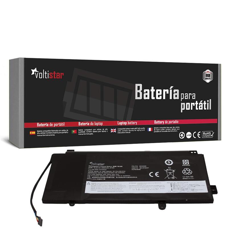 Batería Para Portátil Lenovo Thinkpad Yoga 15 00hw008