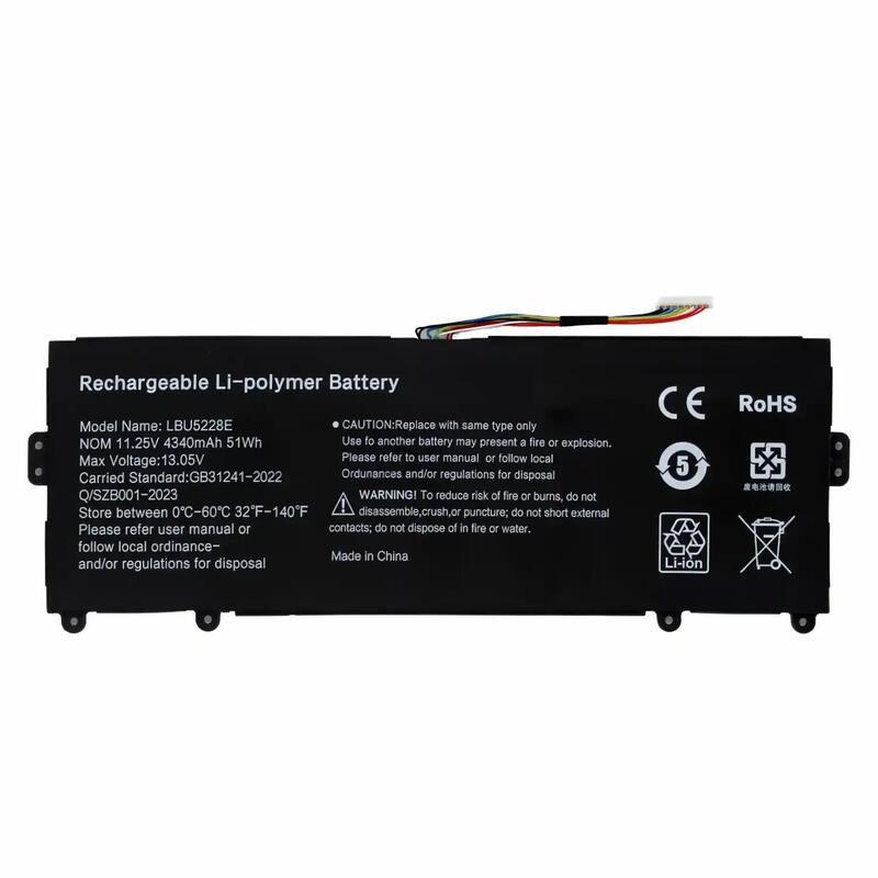 Batería Para Portátil Lg Ultra 13u70p Lbu5228e