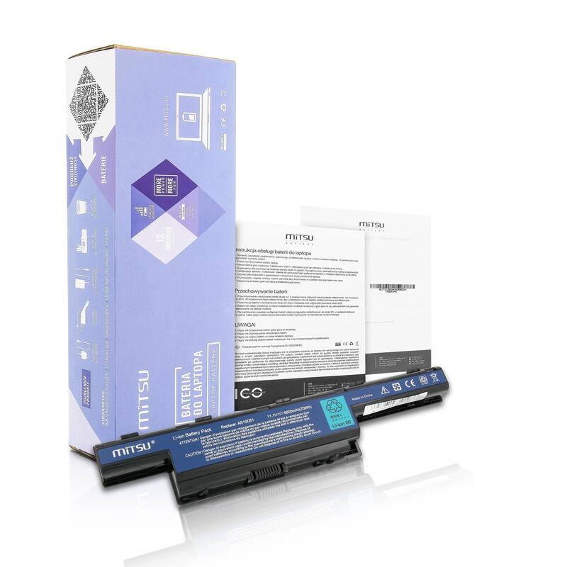 Batería Para Portátil Mitsu Bc / Ac-4551h (71 Wh; Para Portátiles Acer)