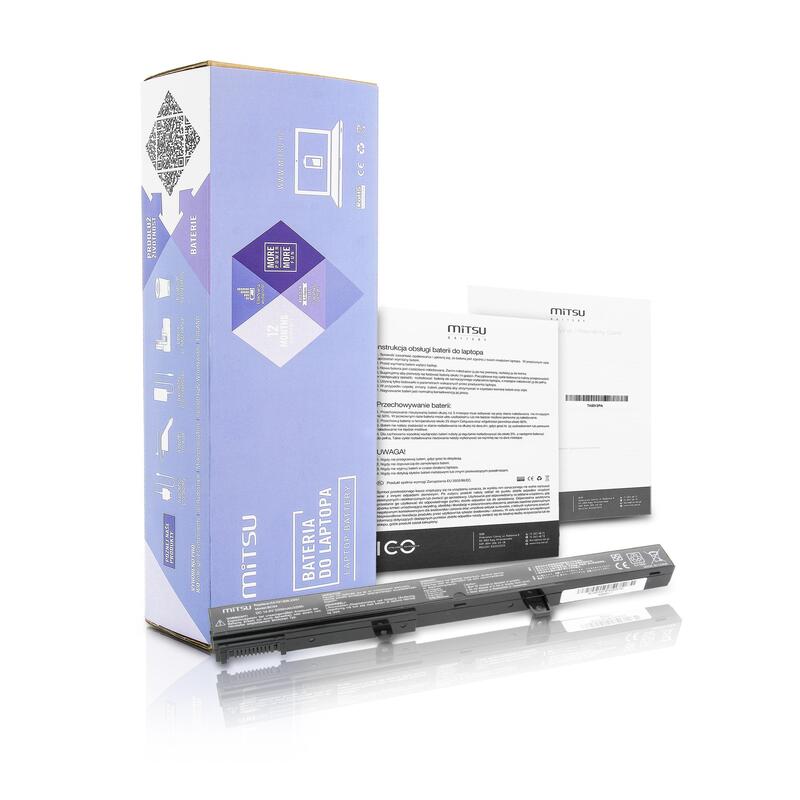Batería Para Portátil Mitsu Bc / As-X451 (32 Wh; Para Asus )