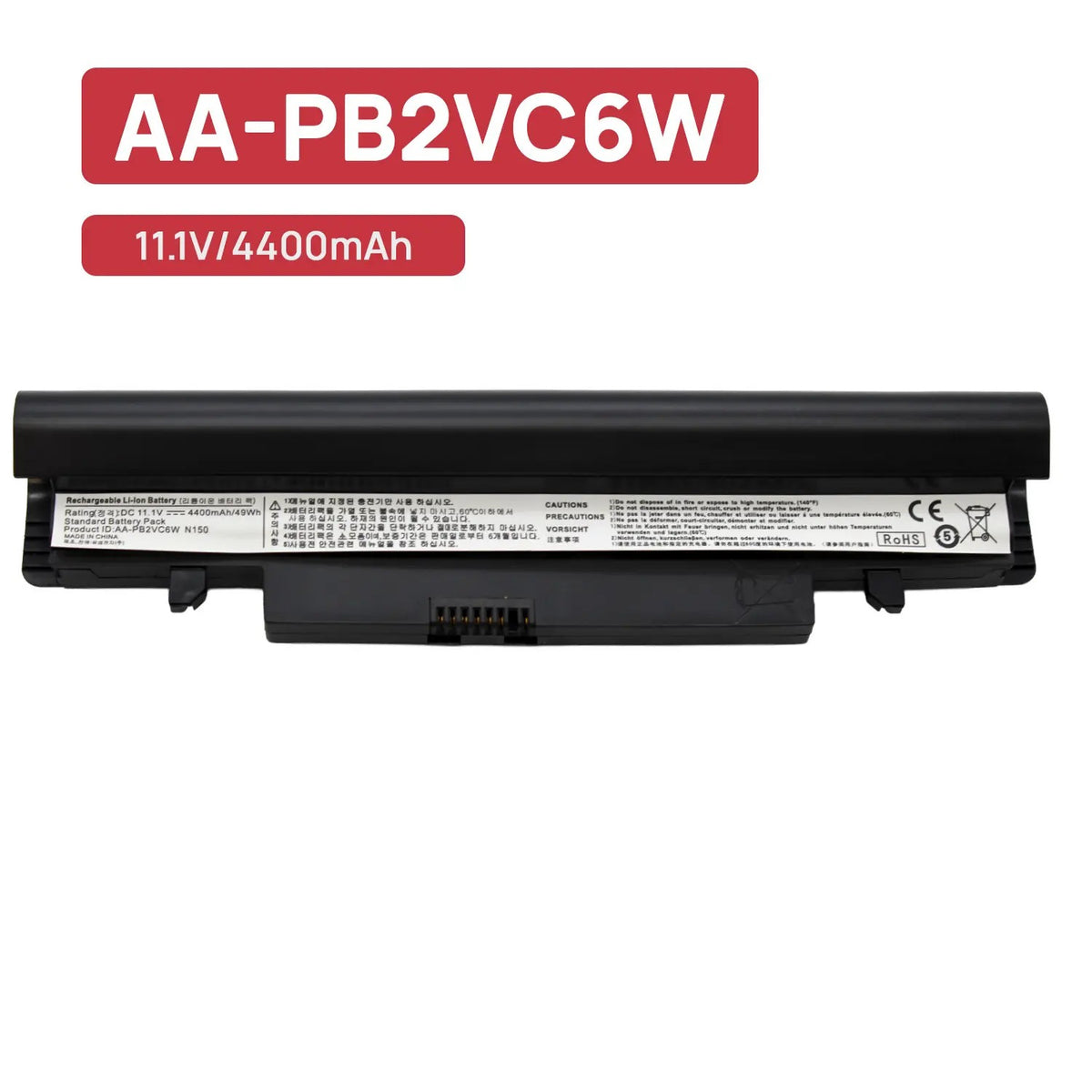 Batería Para Portátil Samsung Aa-Pb2Vc6B Aa-Pb2Vc6W Aa-Pl2Vc6W/E