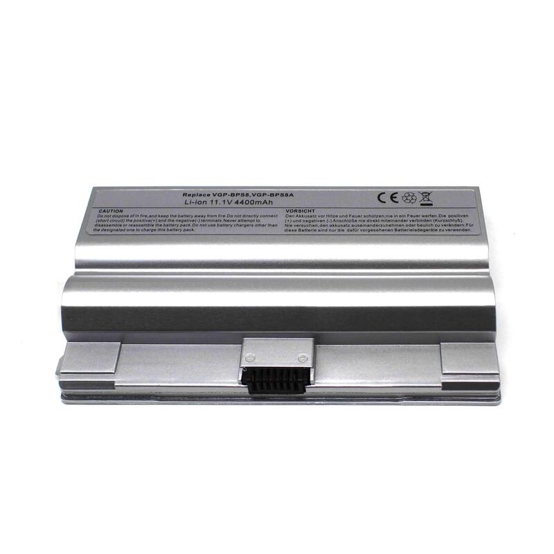 Batería Para Portátil Sony Vaio Pcg-3a1m Vgn-Fz Vgn-Fz31m Vgp-Bps8 Vgp-Bps8a Vgp-Bps8b