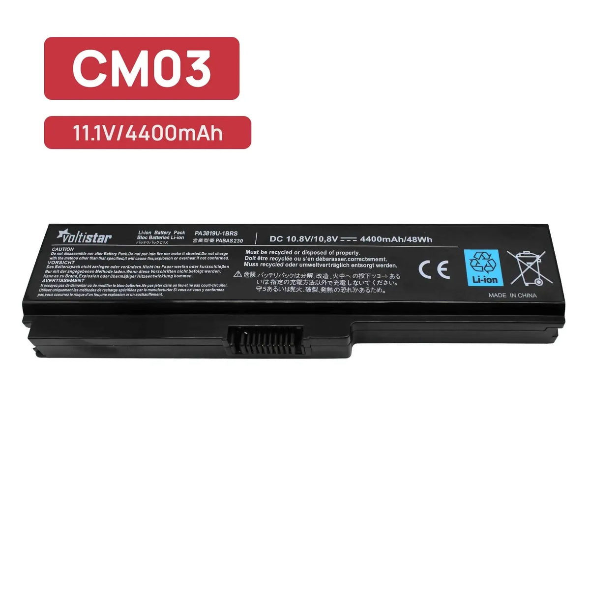 Batería Para Portátil Toshiba Satellite L630 L635 L640 L640D L645 L645D L650 L755