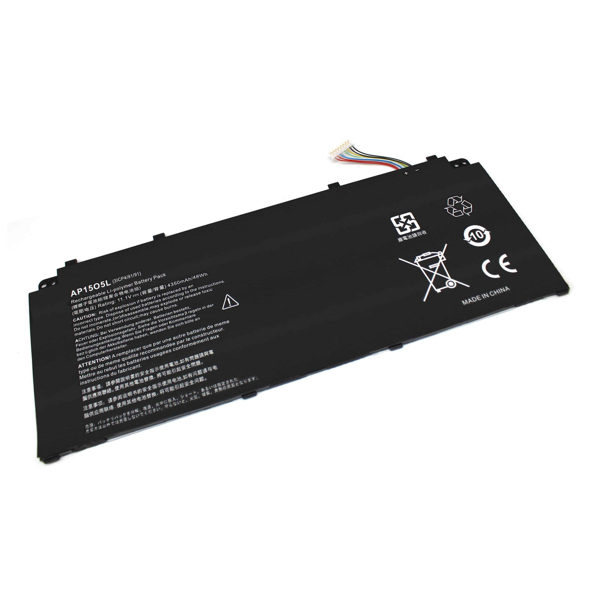 Batería Para Portátil Acer Aspire S13 S5-371 S5-371-52Jr S5-371-56Ve Ap15O5L