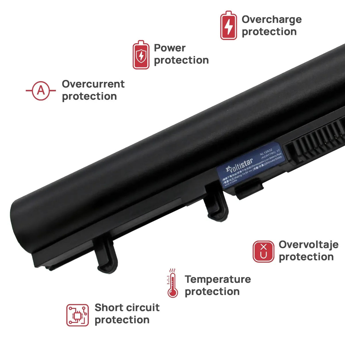 Batería Para Portátil Acer Aspire V5-571 V5-571G V5-571P