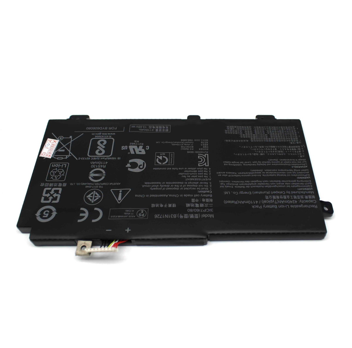 Batería Para Portátil Asus Fx504 Fx504Gd Fx505 Fx505Ge Fx80 Fx80Ge Fx80Gd B31N1726