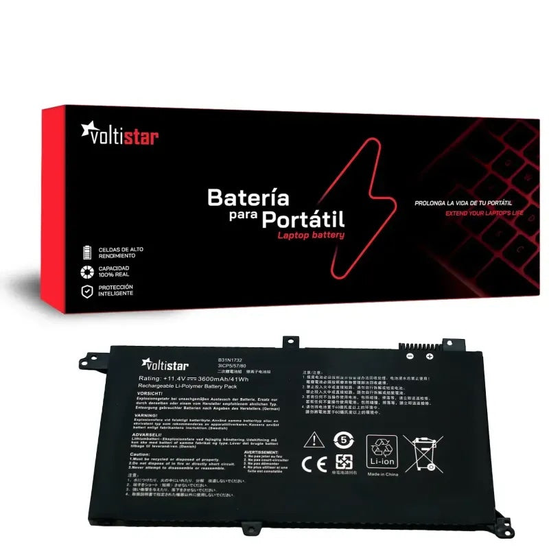 Batería Para Portátil Asus K571 K571G K571Gt K571Li