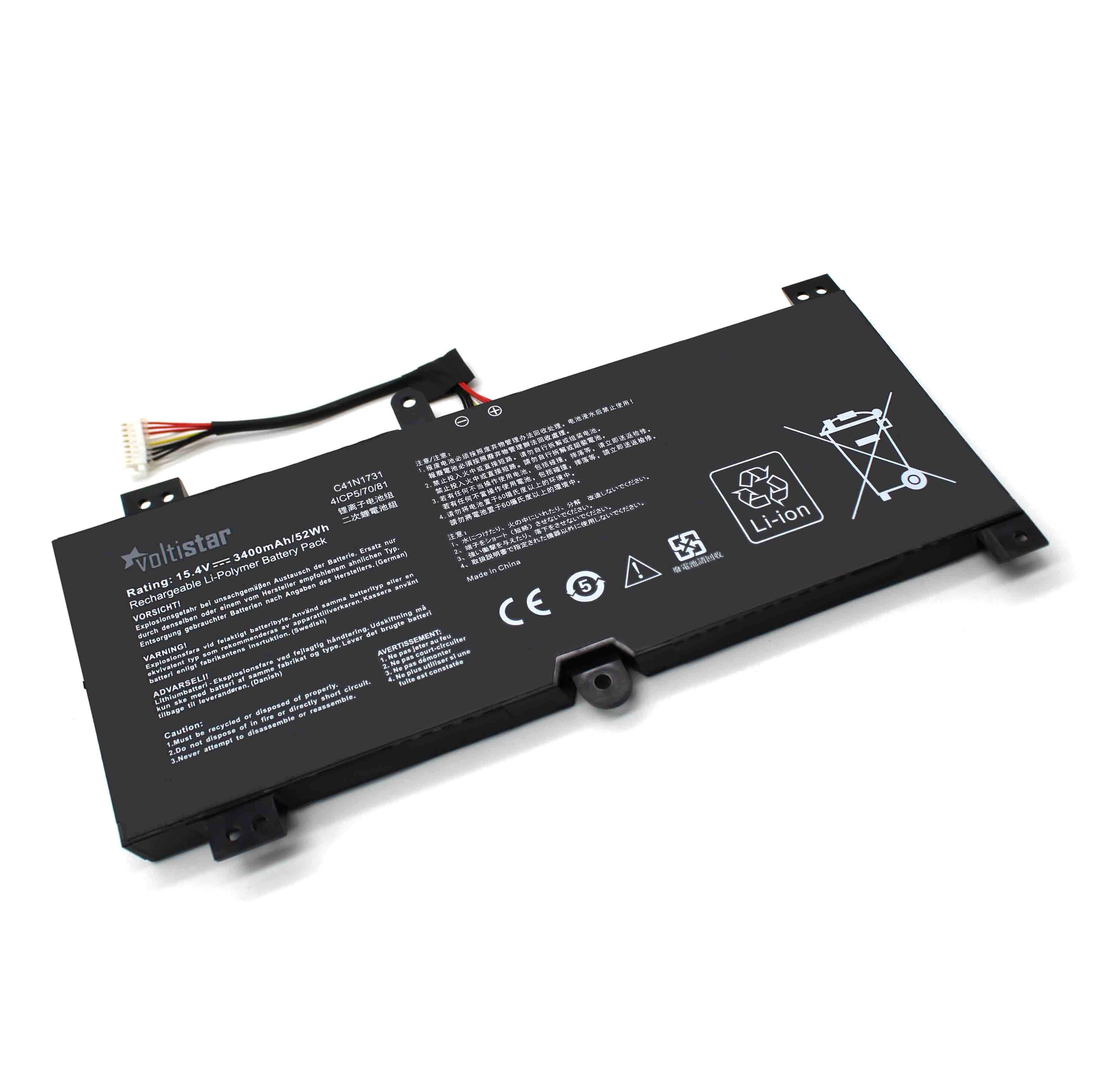 Batería Para Portátil Asus Rog Strix Gl504G Gl504Gm Gl504Gs C41N1731