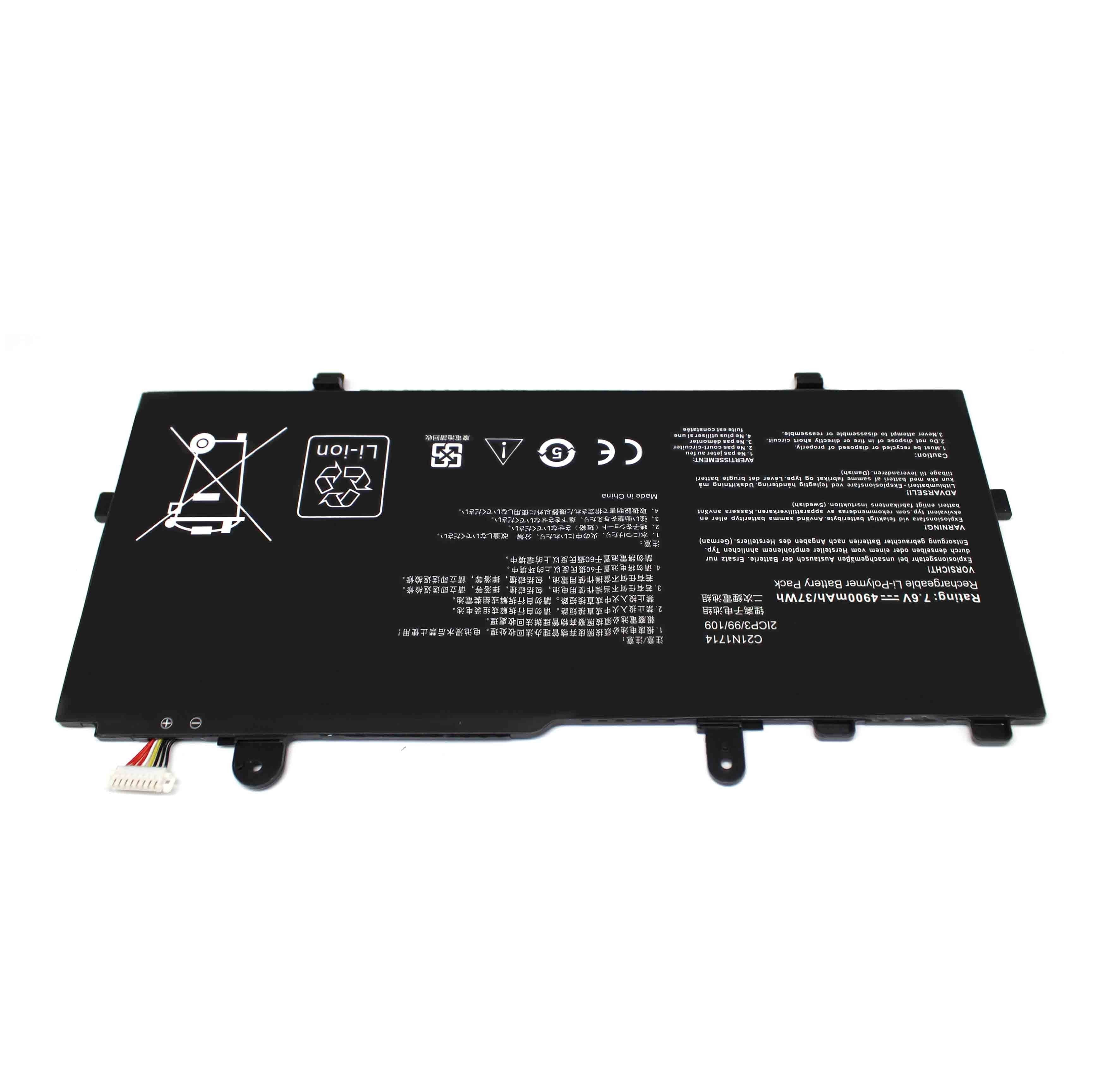 Batería Para Portátil Asus Vivobook Flip Tp401N Tp401Na C21N1714