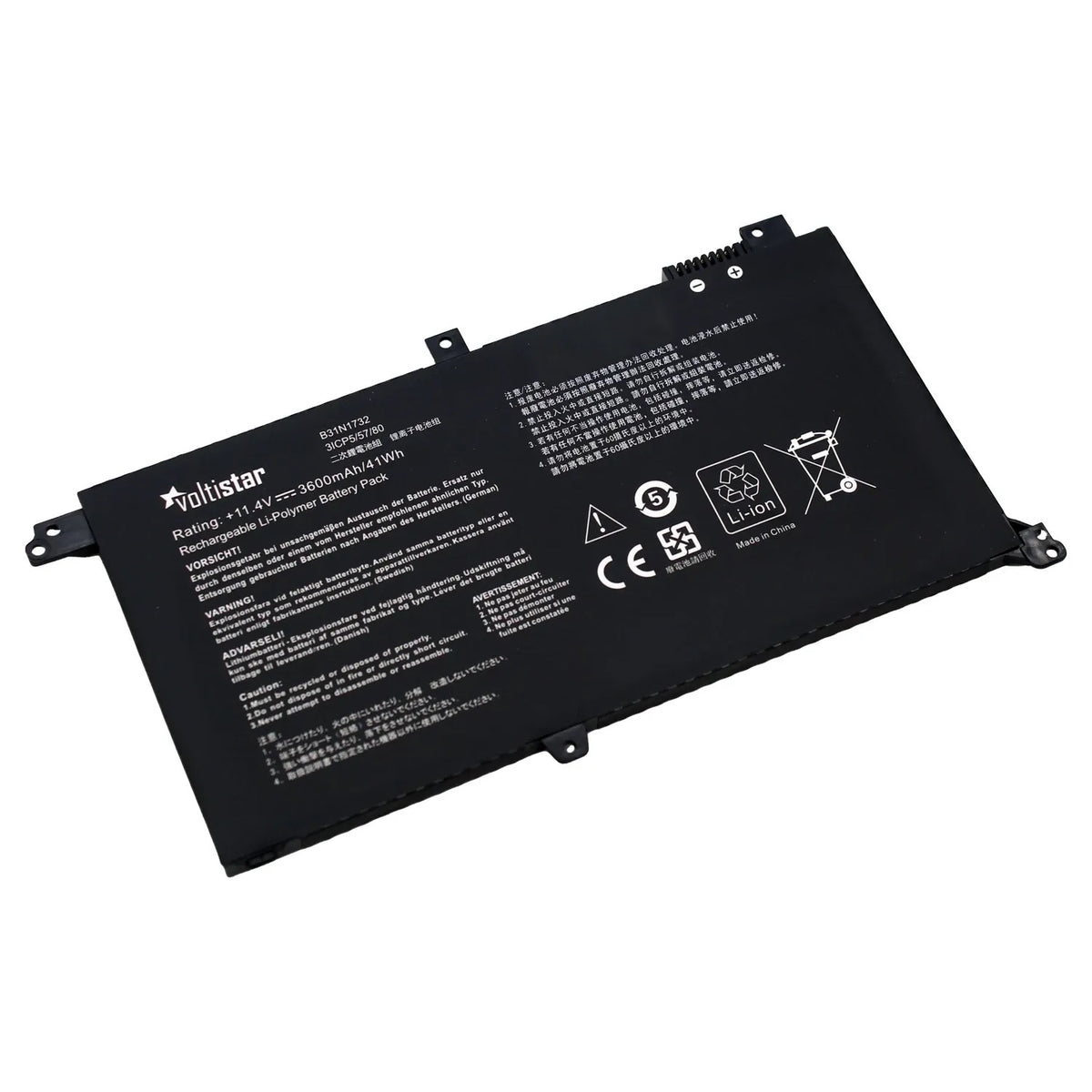 Batería Para Portátil Asus Vivobook S14 S430Fa S430Fn S430Ua B31N1732 B31Bi9H