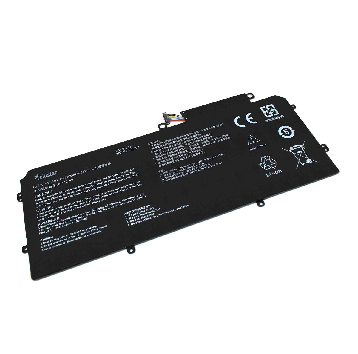 Batería Para Portátil Asus Zenbook Flip Ux360 Ux360C Ux360Ca C31N1528