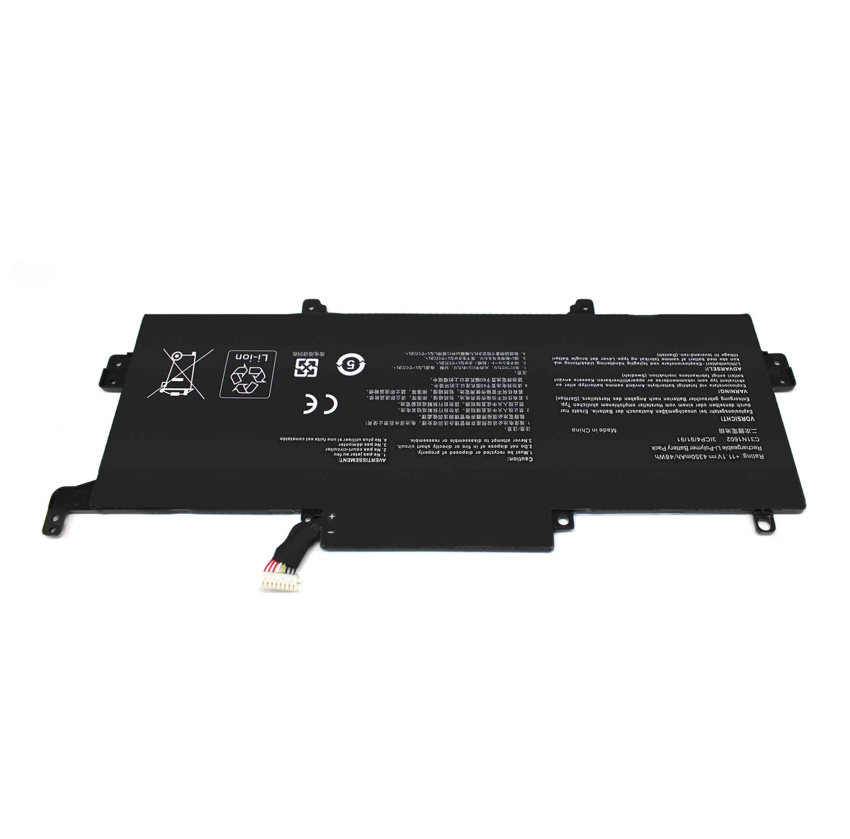 Batería Para Portátil Asus Zenbook U3000U Ux330 Ux330U Ux330Ua C31N1602 0B200-02090000