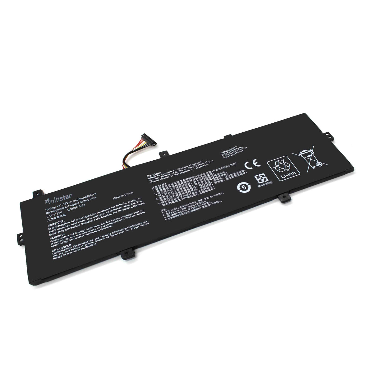 Batería Para Portátil Asus Zenbook Ux430 Ux430U Ux430Ua Ux430Uq C31N1620