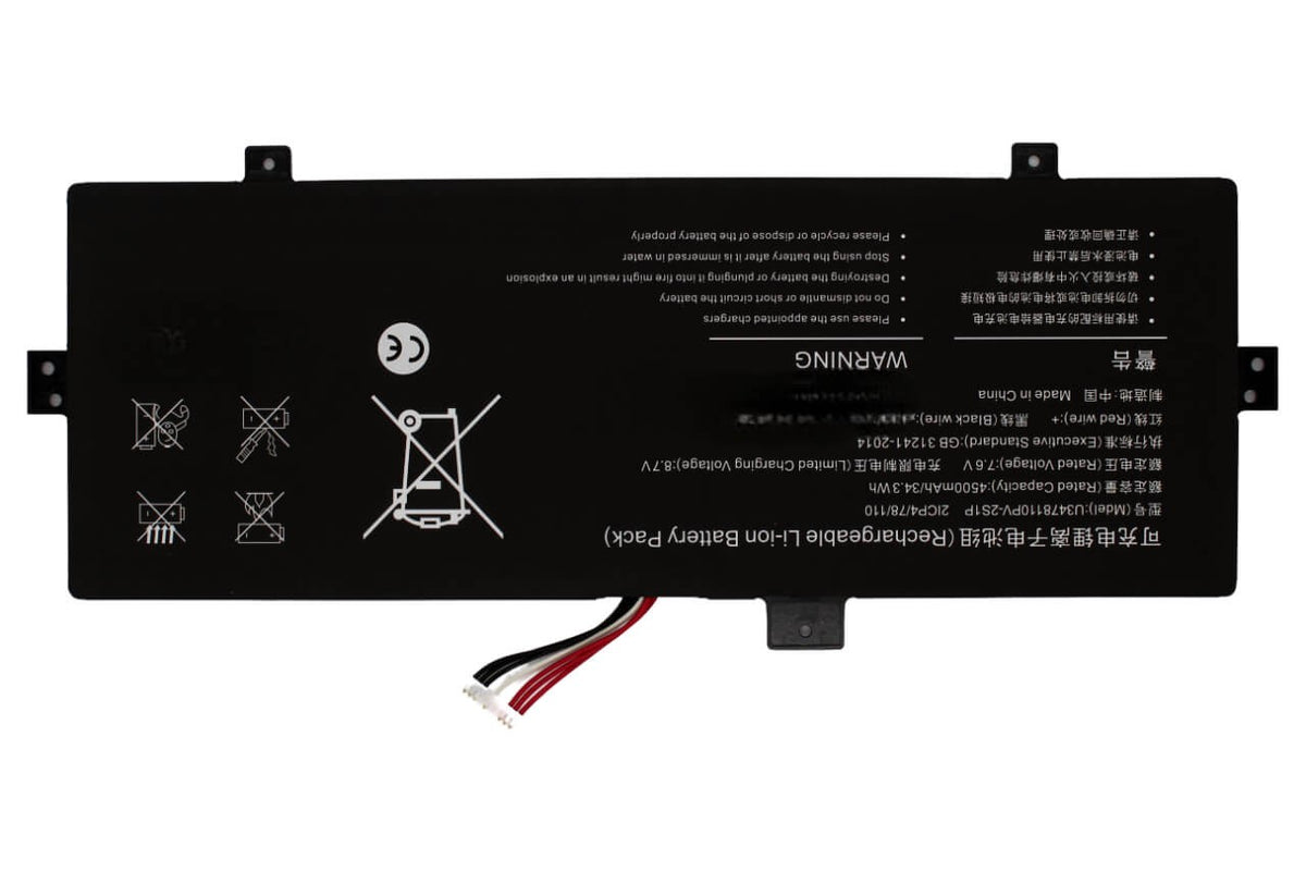 Batería Para Portátil Axioo Mybook 11G U3478110Pv-2S1P