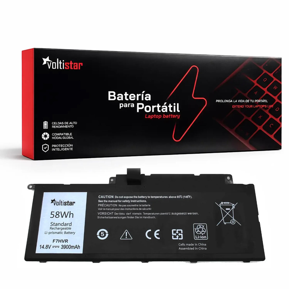 Batería Para Portátil Dell Inspiron 15 7537 17 7737 F7Hvr
