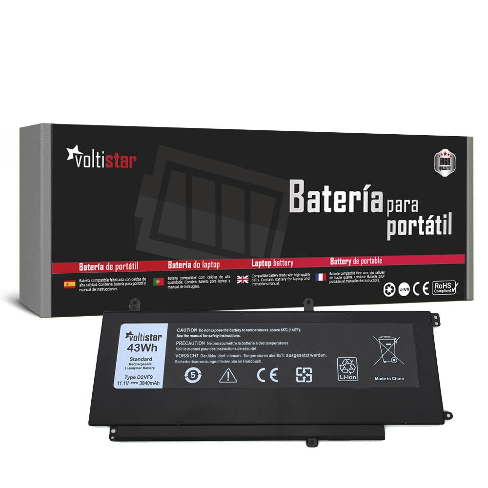 Batería Para Portátil Dell Inspiron 15 7547 7548 Vostro 5459 0Pxr51 D2Vf9