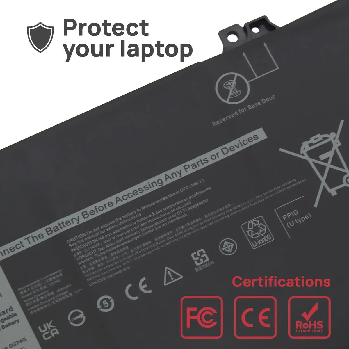 Batería Para Portátil Dell Latitude 5300 0G74G