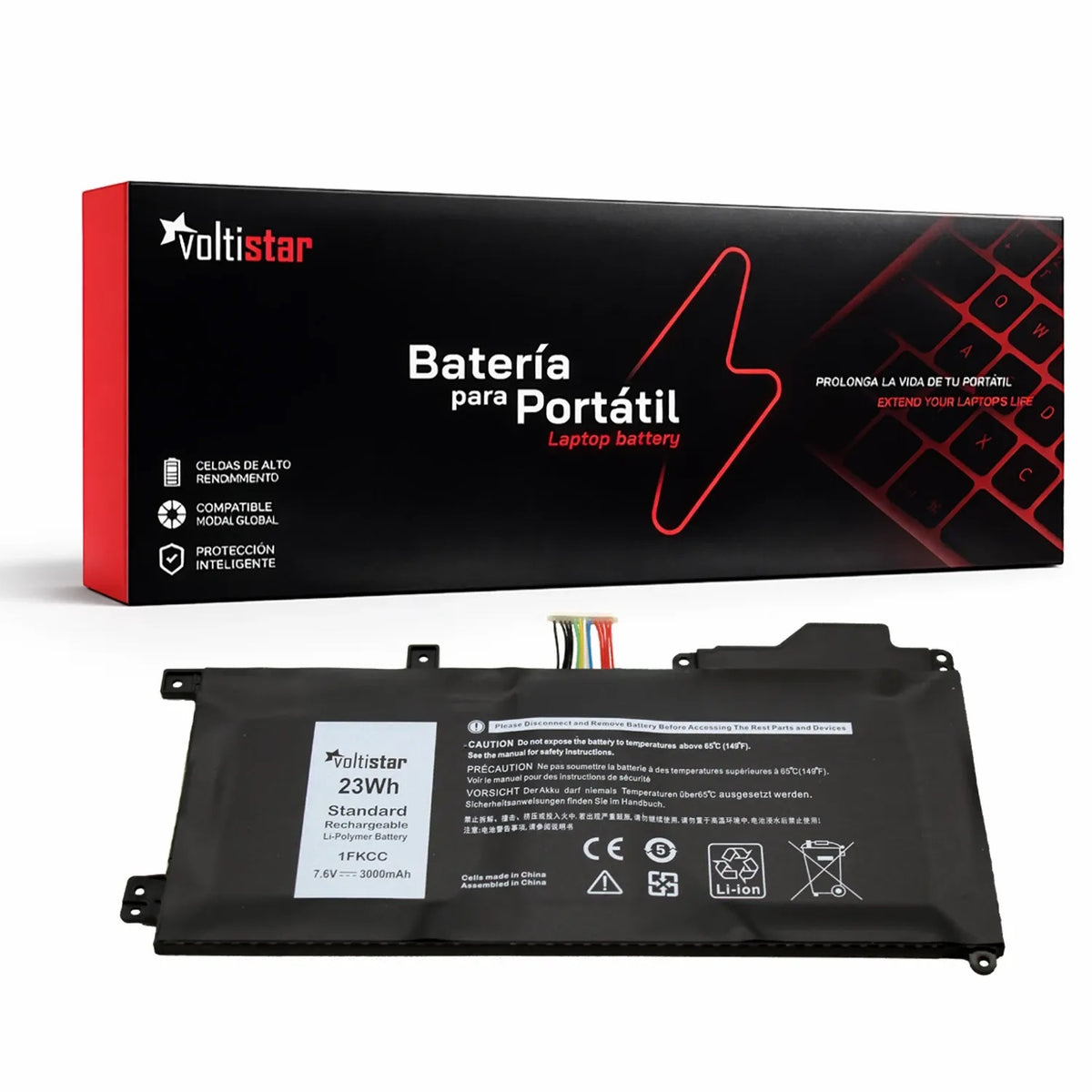 Batería Para Portátil Dell Latitude 7200 2 En 1 Latitude 7210 2 En 1 09Ntkm
