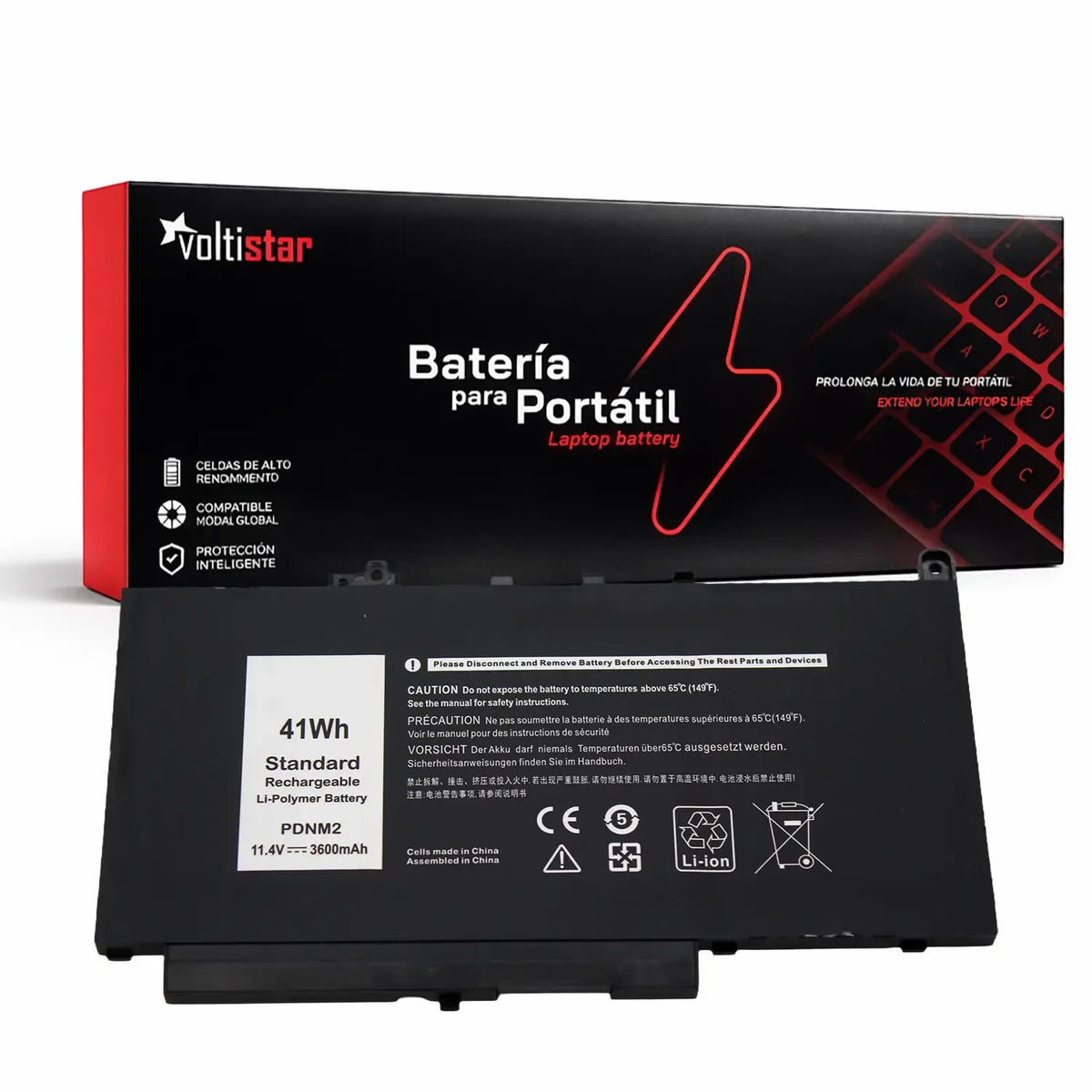 Batería Para Portátil Dell Latitude E7270 E7470 579Ty