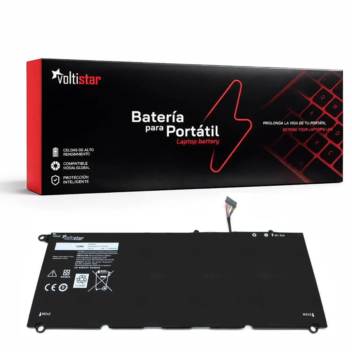 Batería Para Portátil Dell Xps 13 9343 9350 Jd25G 90V7W