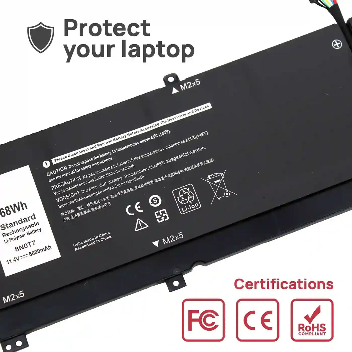 Batería Para Portátil Dell Xps 15 9575 8N0T7 0Tmfyt