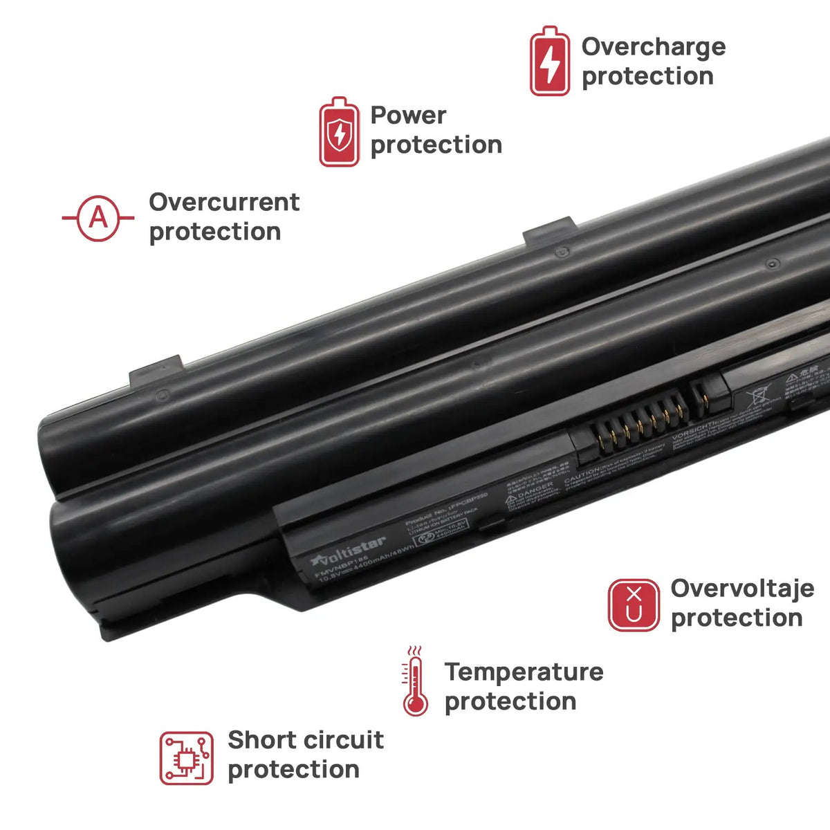 Batería Para Portátil Fujitsu Lifebook A512 Ah512 A532