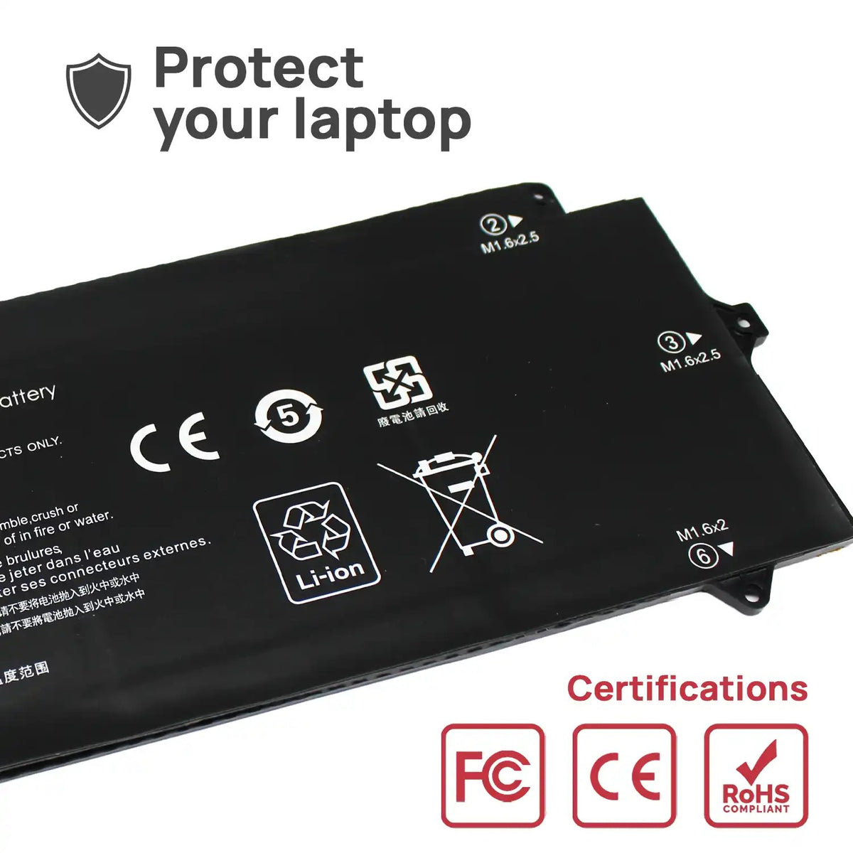 Batería Para Portátil Hp Elite X2 1012 G1 Mc04Xl Hstnn-Db7F 812060-2B1