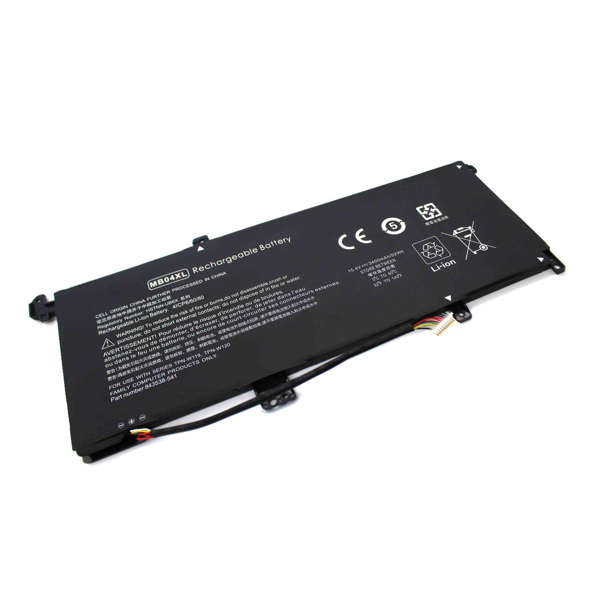 Batería Para Portátil Hp Envy M6-Aq005Dx M6-Aq005Dx X360 M6-Ar004Dx M6-Aq005Dx M6-Aq003Dx Mb04Xl Tpn-W119