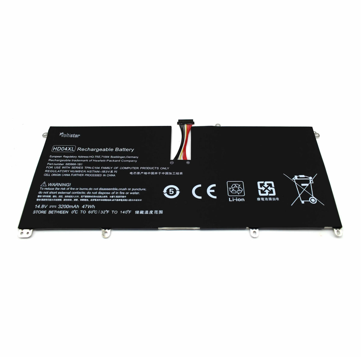 Batería Para Portátil Hp Envy Spectre Xt 13-2000Eg Hd04Xl Hstnn-Ib3V